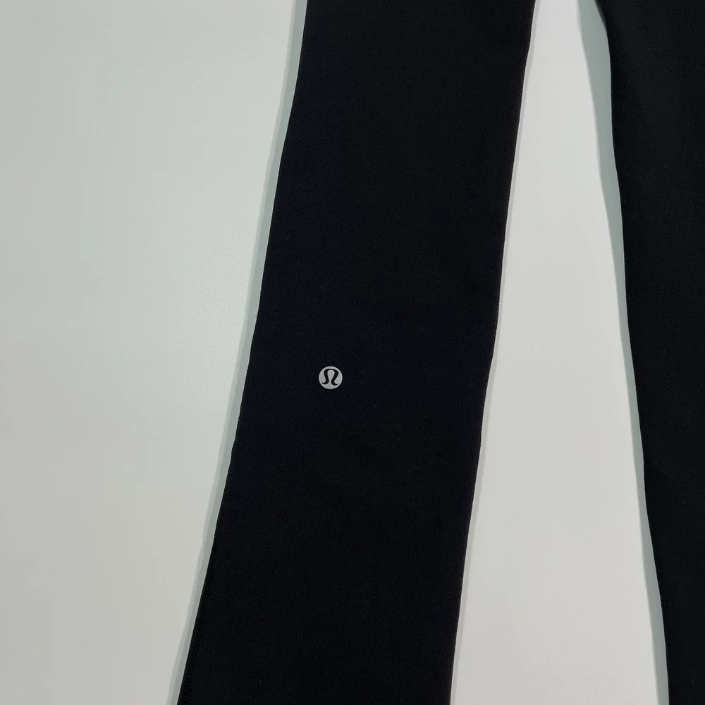 Lululemon Skinny Will Pant Black Womens Size 4 Yoga Pants Pilates